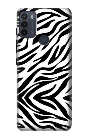 Motorola Moto G50 Hard Case Zebra Skin Texture