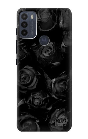 Motorola Moto G50 Hard Case Black Roses