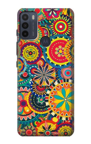 Motorola Moto G50 Hard Case Colorful Pattern