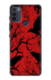 Motorola Moto G50 Hard Case Crow Black Tree