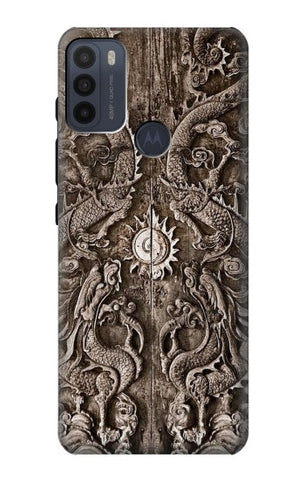 Motorola Moto G50 Hard Case Dragon Door