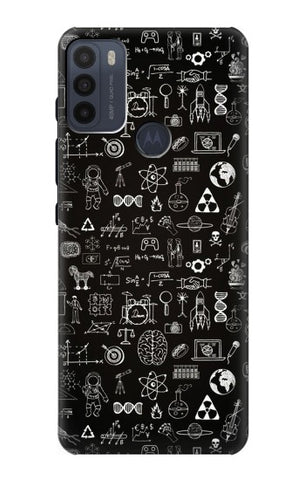 Motorola Moto G50 Hard Case Blackboard Science