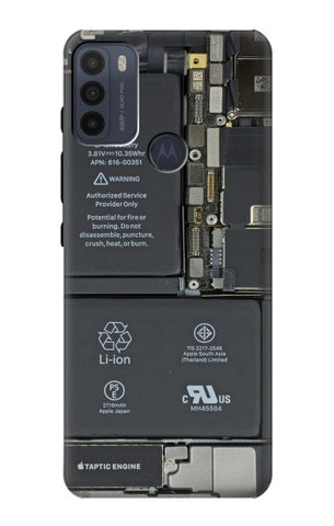 Motorola Moto G50 Hard Case Inside Mobile Phone Graphic