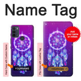 Motorola Moto G50 Hard Case Cute Galaxy Dream Catcher with custom name