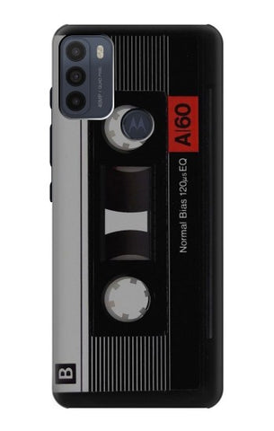 Motorola Moto G50 Hard Case Vintage Cassette Tape