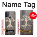 Motorola Moto G50 Hard Case Viking Tree of Life Symbol with custom name