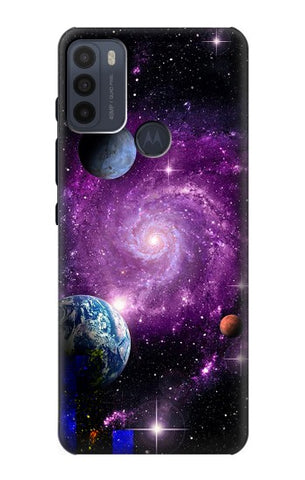 Motorola Moto G50 Hard Case Galaxy Outer Space Planet