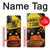 Motorola Moto G50 Hard Case Gamer Zone with custom name