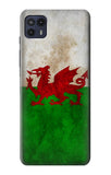  Moto G8 Power Hard Case Wales Red Dragon Flag