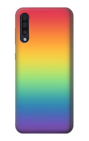 Samsung Galaxy A50, A50s Hard Case LGBT Gradient Pride Flag