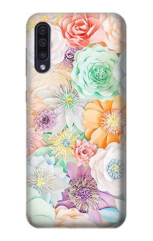 Samsung Galaxy A50, A50s Hard Case Pastel Floral Flower