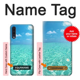 Samsung Galaxy A50, A50s Hard Case Summer Ocean Beach with custom name