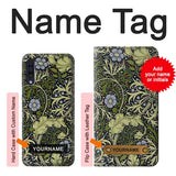 Samsung Galaxy A50, A50s Hard Case William Morris with custom name