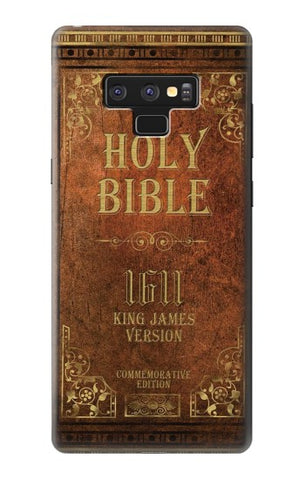 Samsung Galaxy Note9 Hard Case Holy Bible 1611 King James Version