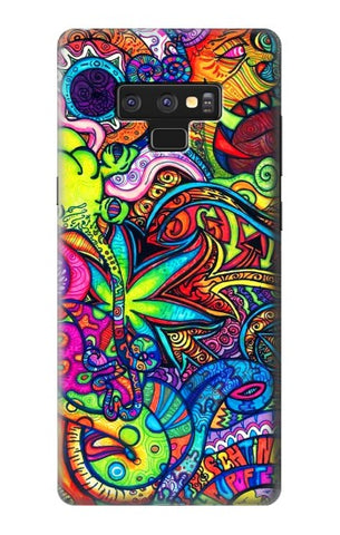 Samsung Galaxy Note9 Hard Case Colorful Art Pattern