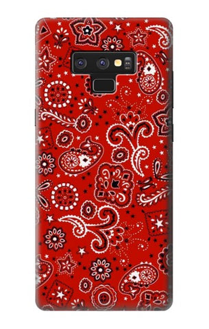 Samsung Galaxy Note9 Hard Case Red Bandana