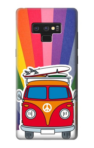 Samsung Galaxy Note9 Hard Case Hippie Van
