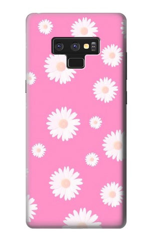 Samsung Galaxy Note9 Hard Case Pink Floral Pattern