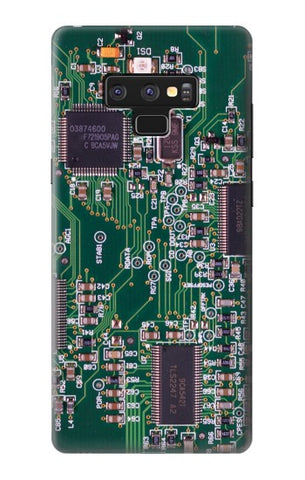 Samsung Galaxy Note9 Hard Case Electronics Circuit Board Graphic