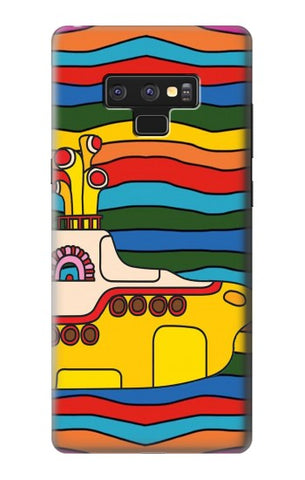 Samsung Galaxy Note9 Hard Case Hippie Yellow Submarine