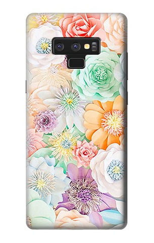 Samsung Galaxy Note9 Hard Case Pastel Floral Flower