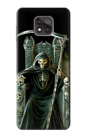 Motorola Moto G Power (2021) Hard Case Grim Reaper Skeleton King