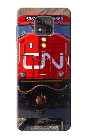 Motorola Moto G Power (2021) Hard Case Train Canadian National Railway