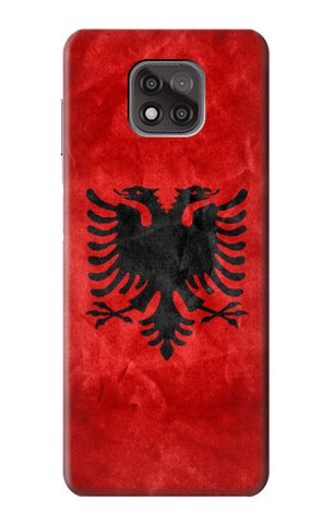 Motorola Moto G Power (2021) Hard Case Albania Red Flag