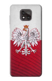 Motorola Moto G Power (2021) Hard Case Poland Football Flag