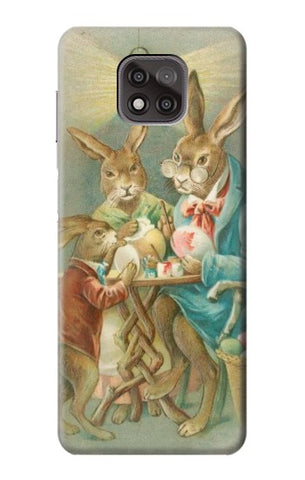 Motorola Moto G Power (2021) Hard Case Easter Rabbit Family