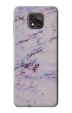 Motorola Moto G Power (2021) Hard Case Seamless Pink Marble