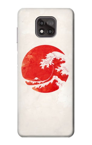 Motorola Moto G Power (2021) Hard Case Waves Japan Flag
