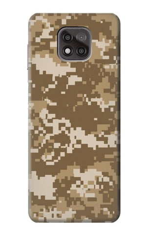 Motorola Moto G Power (2021) Hard Case Army Camo Tan
