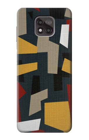 Motorola Moto G Power (2021) Hard Case Abstract Fabric Texture