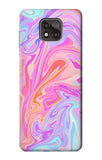 Motorola Moto G Power (2021) Hard Case Digital Art Colorful Liquid