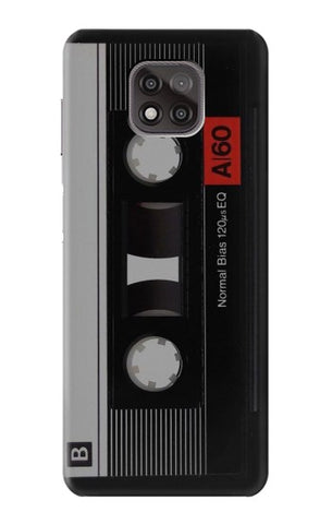 Motorola Moto G Power (2021) Hard Case Vintage Cassette Tape