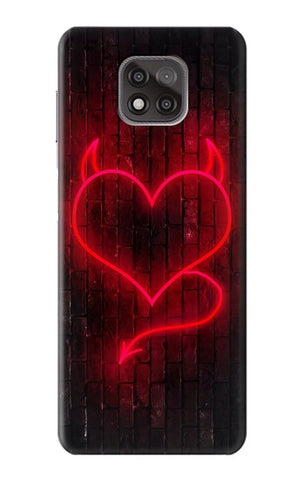 Motorola Moto G Power (2021) Hard Case Devil Heart