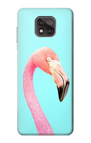 Motorola Moto G Power (2021) Hard Case Pink Flamingo