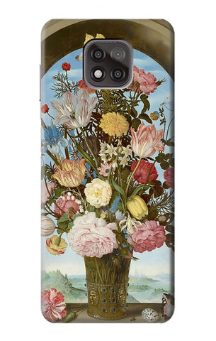 Motorola Moto G Power (2021) Hard Case Vase of Flowers
