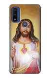 Motorola G Pure Hard Case Jesus