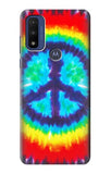 Motorola G Pure Hard Case Tie Dye Peace