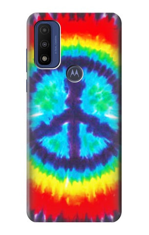 Motorola G Pure Hard Case Tie Dye Peace