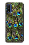 Motorola G Pure Hard Case Peacock Feather