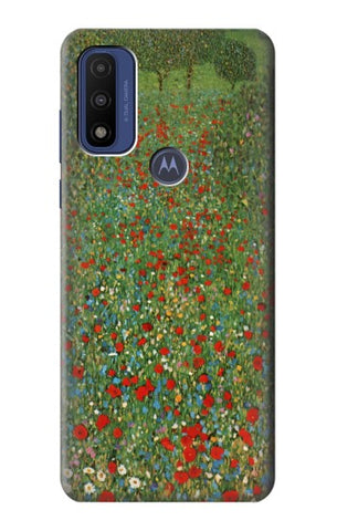 Motorola G Pure Hard Case Gustav Klimt Poppy Field