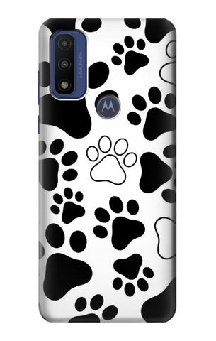 Motorola G Pure Hard Case Dog Paw Prints