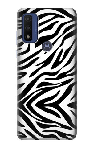 Motorola G Pure Hard Case Zebra Skin Texture