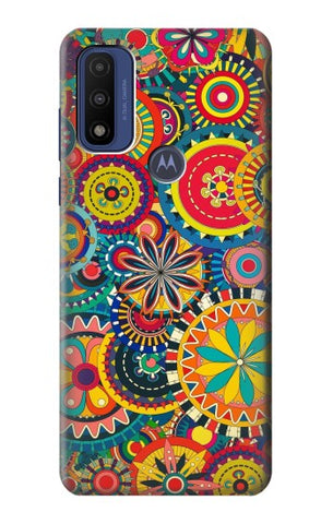 Motorola G Pure Hard Case Colorful Pattern