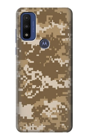 Motorola G Pure Hard Case Army Camo Tan