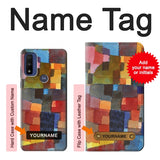 Motorola G Pure Hard Case Paul Klee Raumarchitekturen with custom name