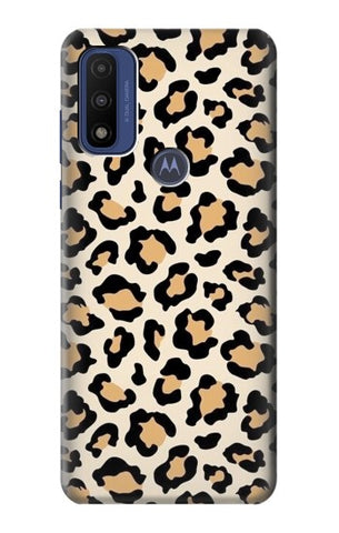Motorola G Pure Hard Case Fashionable Leopard Seamless Pattern